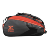 nox luxury open series padel bag black/red