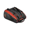 nox luxury open series padel bag black/red