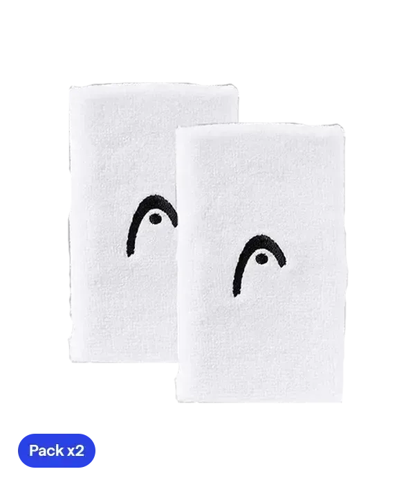 head long wristbands white