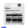 wilson profile overgrips black (pack x3) wilson profile overgrips black (pack x3)