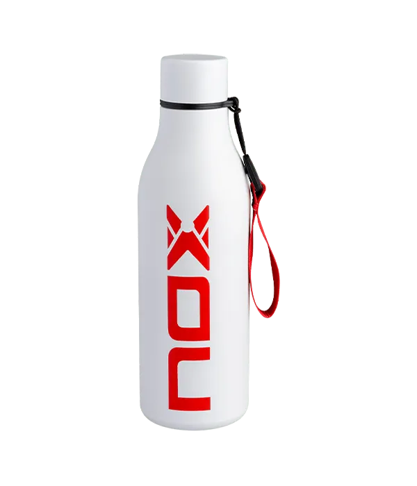 nox padel bottle white