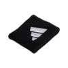adidas black short wristband (pack of 2) adidas black short wristband (pack of 2)