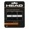 overgrips head padel pro perforated black (pack x3)