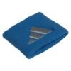 adidas blue short wristbands (pack of 2) adidas blue short wristbands (pack of 2)