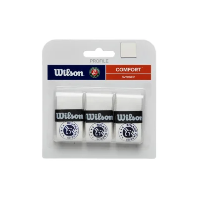 WILSON BLISTER OVERGRIPS WILSON ROLAND GARROS 3-PACK